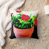 フラワーポット クッション (ブランケット)