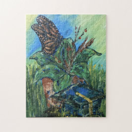 フラワーポット&グラッドキャップパズル ジグソーパズル