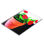 フラワーポット ノートブック (左側)