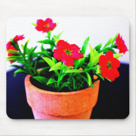 フラワーポット マウスパッド