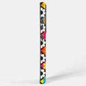 フラワーポップ・アートのパワースクウェア SAMSUNG GALAXYケース (右側面)