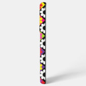 フラワーポップ・アートのパワースクウェア SAMSUNG GALAXYケース (左側面)