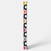 フラワーポップ・アートのパワースクウェア SAMSUNG GALAXYケース (左側面)