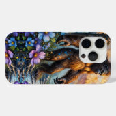 フラワーマウンテンバレーにいるサスクォッチ Case-Mate iPhoneケース (裏面 (横))