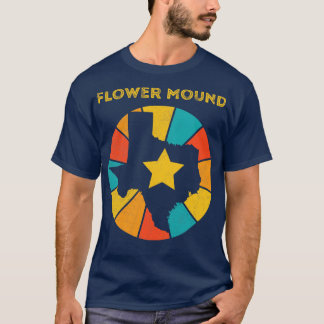 フラワーマウンドテキサス州ヴィンテージ動揺してお土産1 Tシャツ