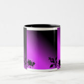 フラワーマグ1 ツートーンマグカップ (中央)