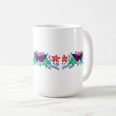 フラワーマグ コーヒーマグカップ (正面右)