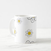 フラワーマグ コーヒーマグカップ (正面左)