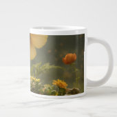 フラワーマグ ジャンボコーヒーマグカップ (右)