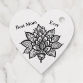 フラワーマザーズのデイラインスケッチフォイルアート フェイバータグ (裏面)