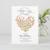 フラワーマザーズデイブランチ 招待状 (スタンド正面)