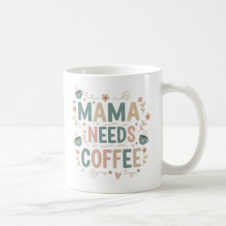 フラワーマザーズデーマグカップ | 陶器製マグカップ コーヒーマグカップ