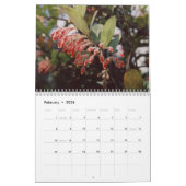 フラワーマチュピチペルー カレンダー (2月 2026)