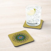 フラワーマンダラシームレス コースター (右側)