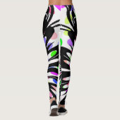 フラワーマンダラデザイン レギンス (裏面)