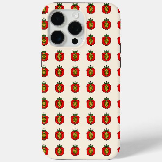 フラワーマンダラ柄 Case-Mate iPhoneケース (裏面)