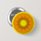 フラワーマンダラ02 缶バッジ (正面&裏面)