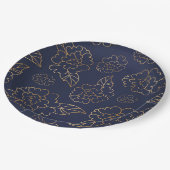 フラワーマンダラ1 ペーパープレート (アングル)