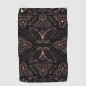 フラワーマンダラ2 ゴルフタオル (正面)