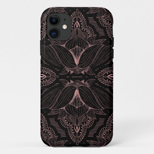 フラワーマンダラ2 Case-Mate iPhoneケース (裏面)