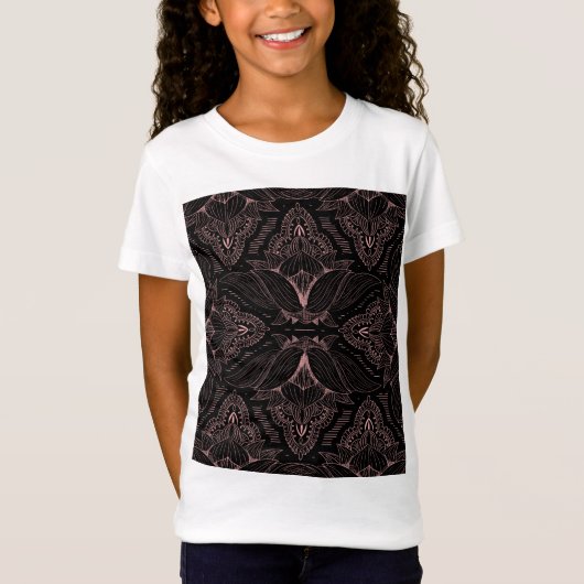 フラワーマンダラ2 Tシャツ (正面)