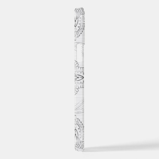 フラワーマンダラ3 iPhoneケース (右側面)