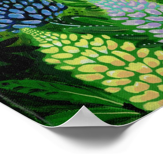 フラワーマンティ絵画ス ポスター (角)