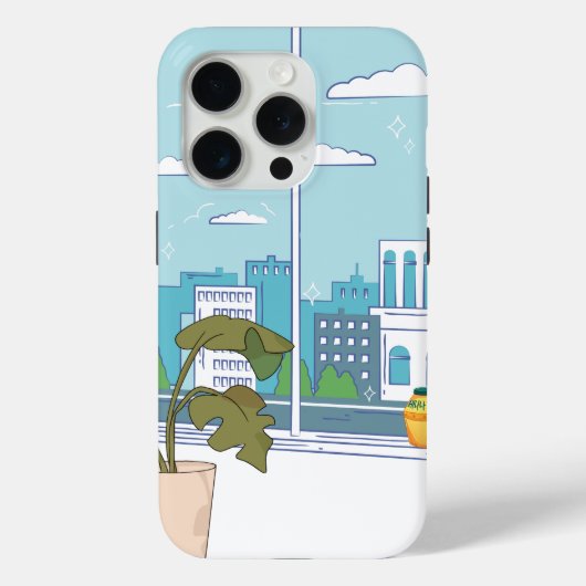 フラワーマンファ美意識デザイン: 高解像 Case-Mate iPhoneケース (裏面)