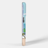 フラワーマンファ美意識デザイン: 高解像 Case-Mate iPhoneケース (裏面 / 右)