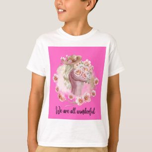 :フラワーマン" Tシャツ