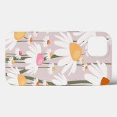 フラワーマーケットコペンハーゲン赤面ピンクフローラルパターン Case-Mate iPhoneケース (裏面 (横))