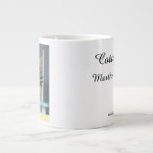 フラワーマーケットフラワーポット- Martha's Vineヤード ジャンボコーヒーマグカップ (正面)