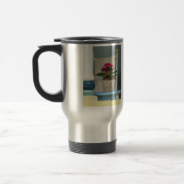 フラワーマーケットフラワーポット- Martha's Vineヤード トラベルマグ