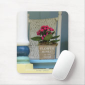 フラワーマーケットフラワーポット- Martha's Vineヤード マウスパッド (マウス)