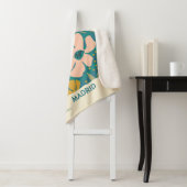 フラワーマーケットマドリードプリント シェルパブランケット (インサイチュ)