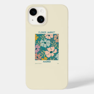 フラワーマーケットマドリードプリント Case-Mate iPhone 14ケース