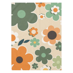 フラワーマーケット東京フローラアートレトロフラワーズ テーブルクロス