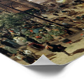 フラワーマーケット1832 ポスター (角)