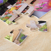 フラワーマーケット – ドイツの通り-11x14 - 252 pc ジグソーパズル (側面)