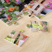 フラワーマーケット – ドイツの通り- 8x10 - 110 pc ジグソーパズル (側面)