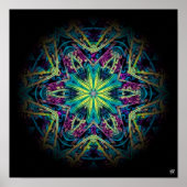 フラワーマーベル(大理石シリーズ) ポスター (正面)