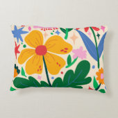 フラワーミックステープ アクセントクッション (裏面)