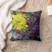 フラワーミックス枕 クッション (ブランケット)