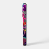 フラワーミックス花器1 iPhoneケース (左側面)