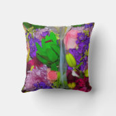 フラワーミックス9枕 クッション (裏面)