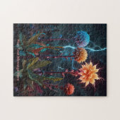 フラワーミッドザ稲妻嵐 ジグソーパズル (横)