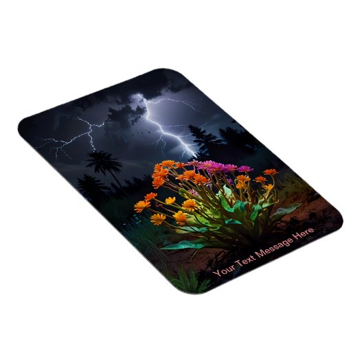 フラワーミッドザ稲妻嵐 マグネット (右側)