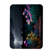 フラワーミッドザ稲妻嵐 マグネット (縦)