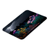 フラワーミッドザ稲妻嵐 マグネット (左側)