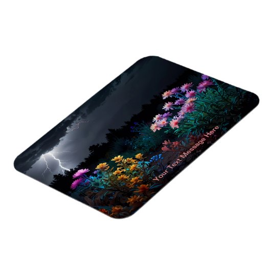 フラワーミッドザ稲妻嵐 マグネット (左側)